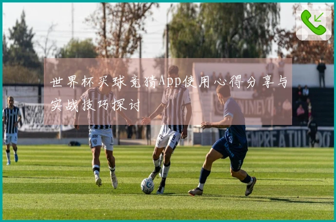 世界杯买球竞猜App使用心得分享与实战技巧探讨
